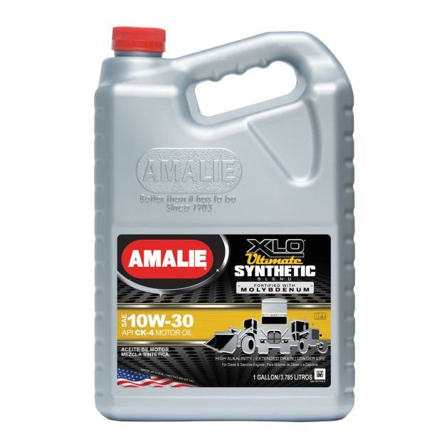 XLO Ultimate Synthetic Blend 10w30 Case 1 Gal AMALIE AMA79177-36