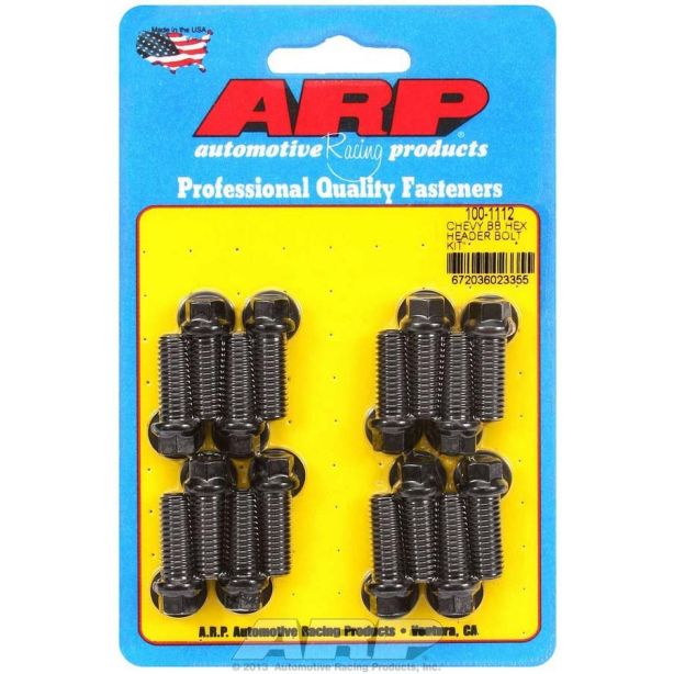 Header Bolt Kit - 6pt. 3/8 x 1.00 UHL (16) ARP 100-1112