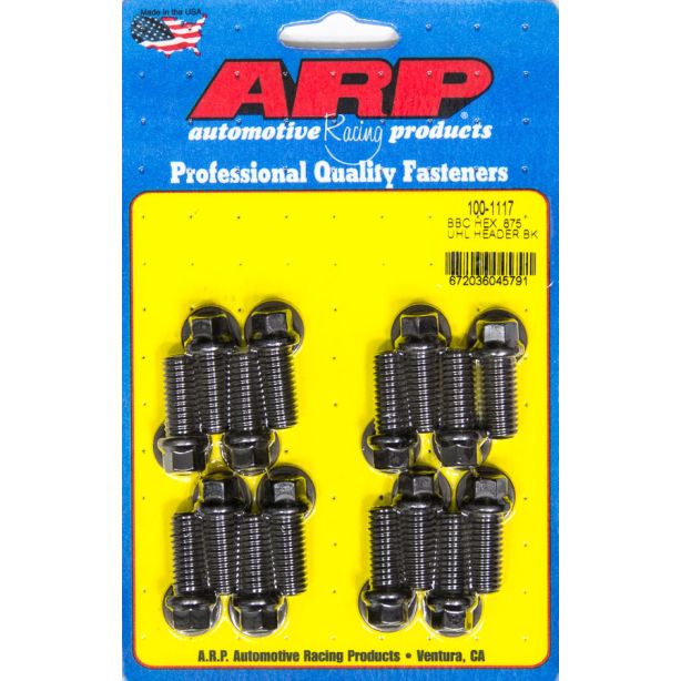 Header Bolt Kit - 6pt. 3/8 x .875 UHL (16) ARP 100-1117