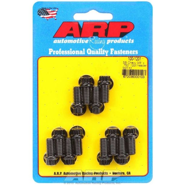 Header Bolt Kit - 12pt. 3/8 x .750 UHL (12) ARP 100-1201