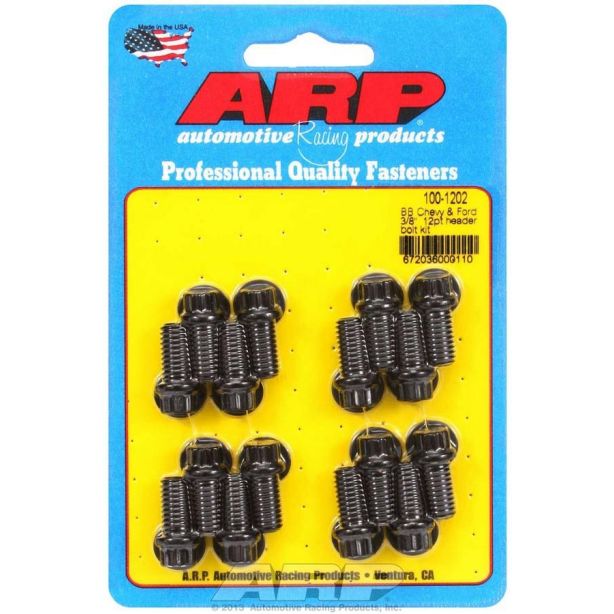 Header Bolt Kit - 12pt. 3/8 x .750 UHL (16) ARP 100-1202