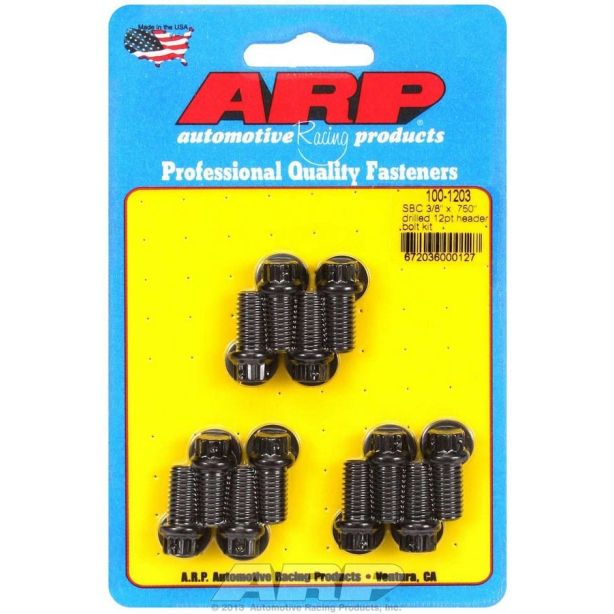 Header Bolt Kit - 12pt. 3/8 x .750 UHL (12) ARP 100-1203