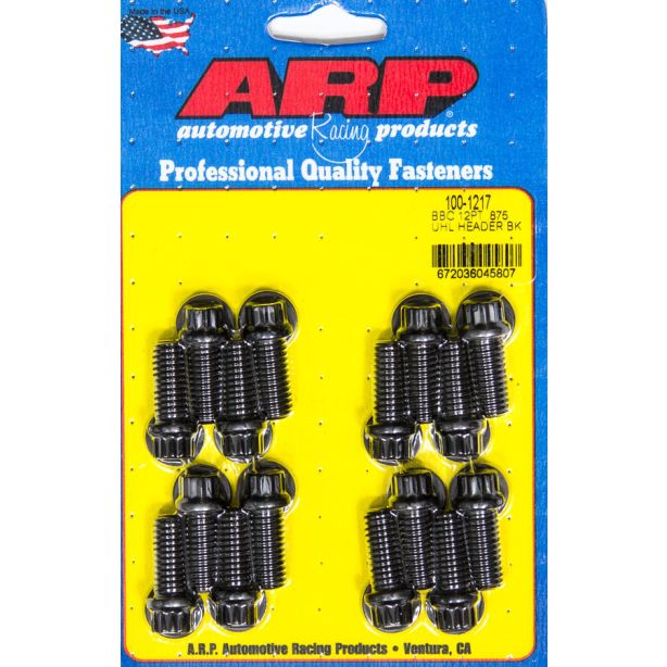Header Bolt Kit - 12pt. 3/8 x .850 UHL (16) ARP 100-1217