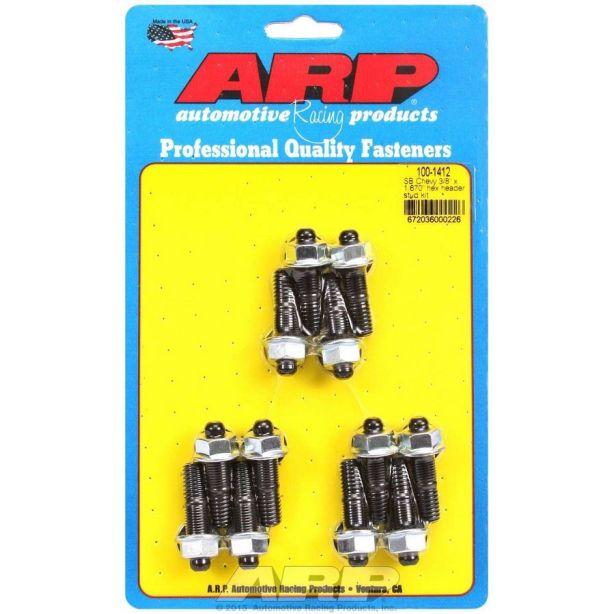Header Stud Kit - 6pt. 3/8 x 1.670 OAL (12) ARP 100-1412