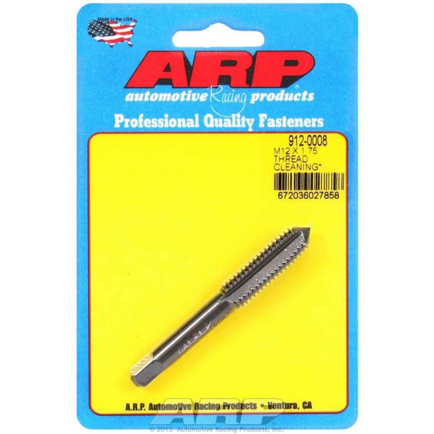 Thread Cleaning Tap - 12mm x1.75 ARP 912-0008