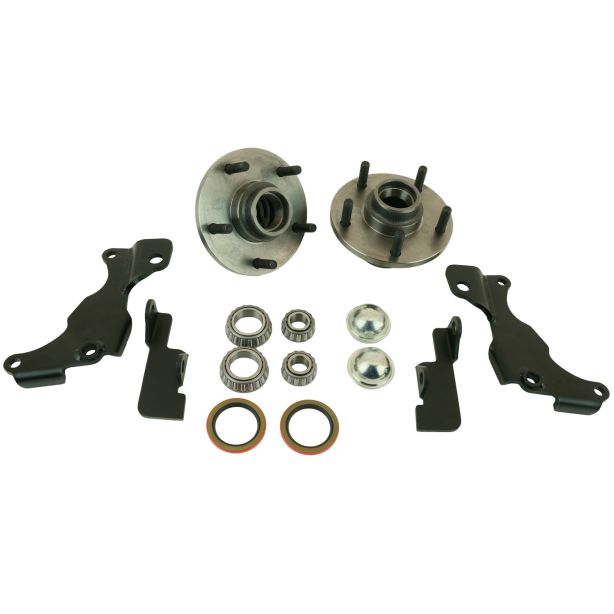 Corvette C2/C3 Front Bra ke Conversion Kit RIDETECH 11529595
