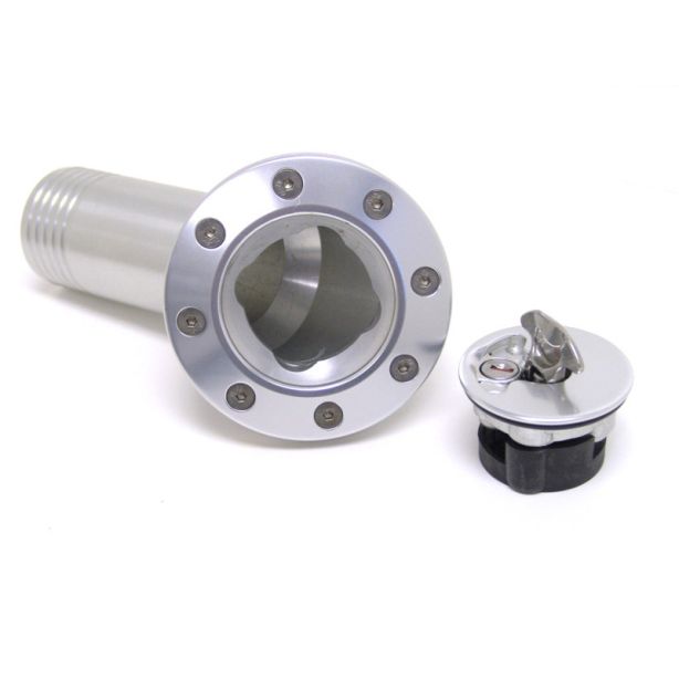 Gas Filler 67-68 Camaro Clear Anodized RIDETECH 81000032
