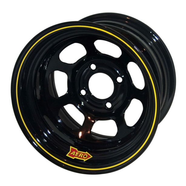 13x7 3in 4.50 Black  AERO RACE WHEELS 30-174530