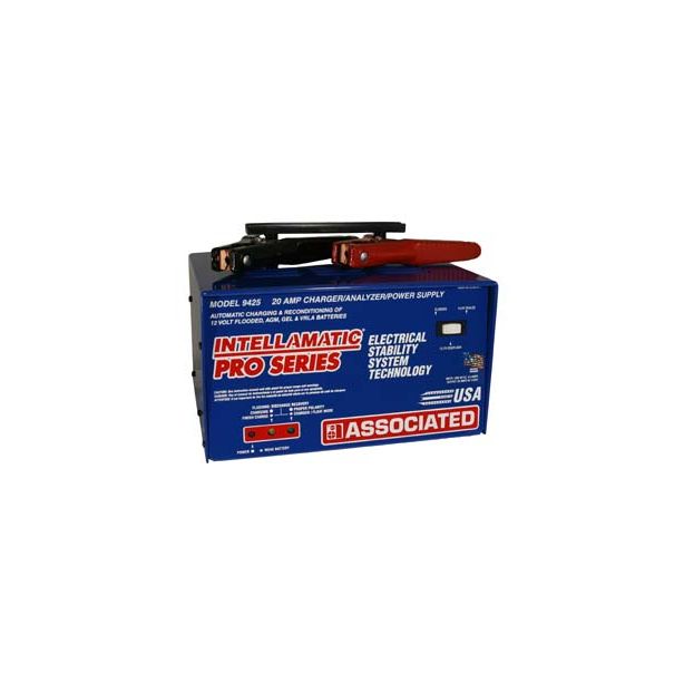 20 Amp Itellicharger Power Supply and Battery Charger ASSOCIATED EQUIPMENT CORP