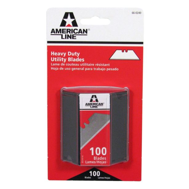 Utility Blades 100-Pack American Safety Razor 66-0240-0000