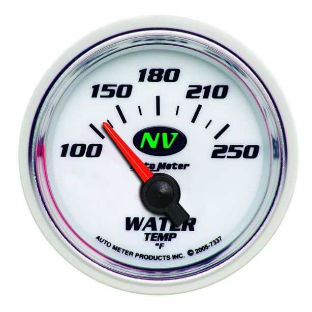 2-1/16in NV/S Water Temp Gauge 100-250 AUTOMETER 7337