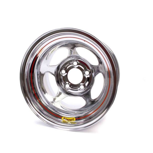 15x10 Chrome Inertia 5x5 5-1/2in BS BASSETT 50L555C