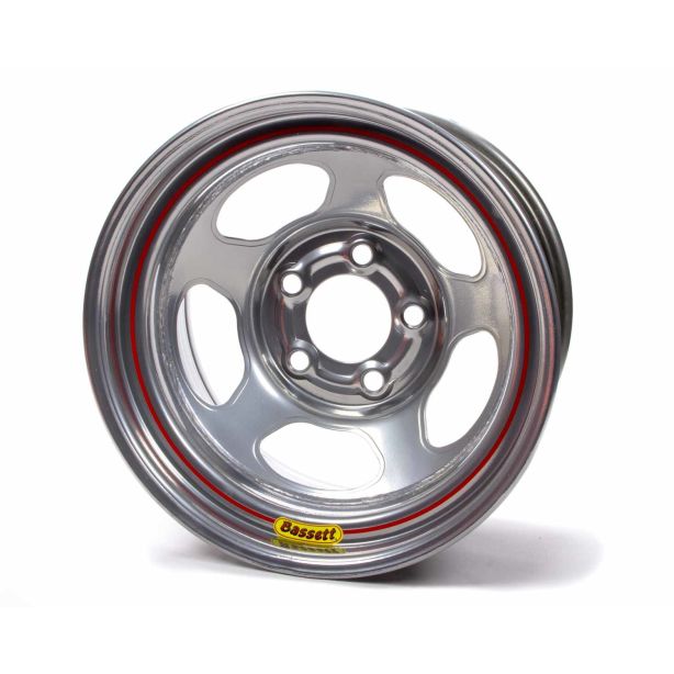 15x8 5x5 Silver Inertia Armor Edge BASSETT 58R52E