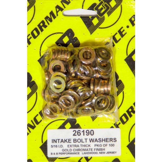 H/T Special Washers - 5/16in .590in OD (100) B and B PERFORMANCE PRODUCTS 26190