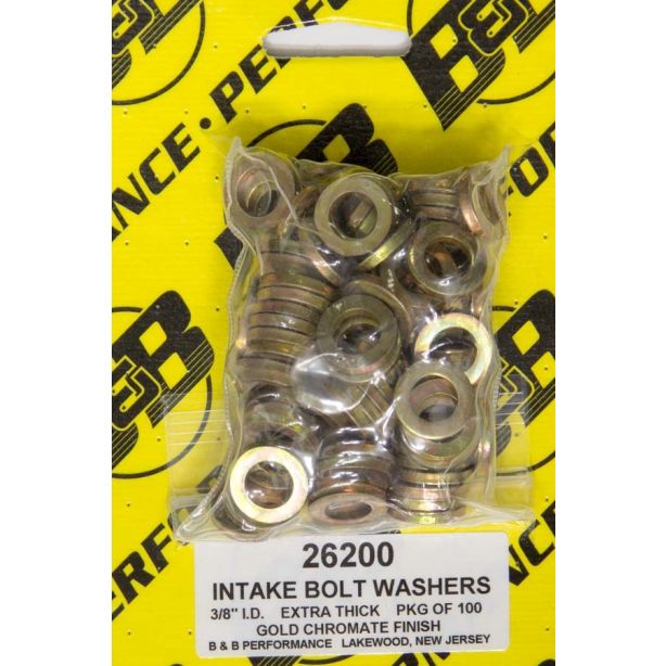 H/T Special Washers - 3/8in .625in OD (100) B and B PERFORMANCE PRODUCTS 26200