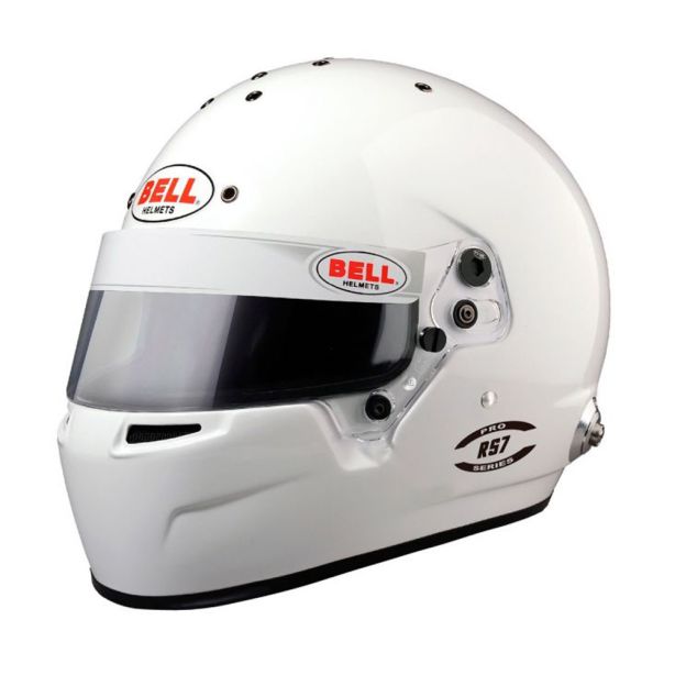Helmet RS7 7-1/8 White SA2020 FIA8859 BELL HELMETS 1310A06