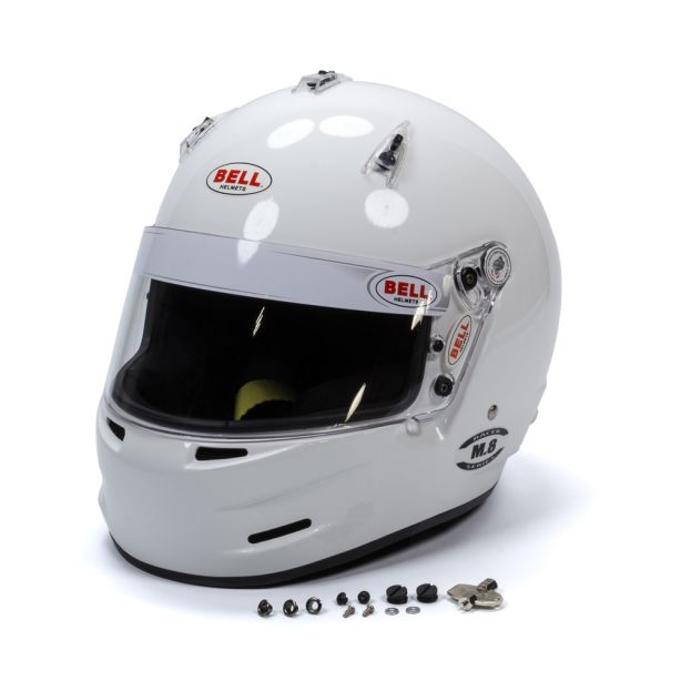 Helmet M8 Medium White SA2020 BELL HELMETS 1419A04