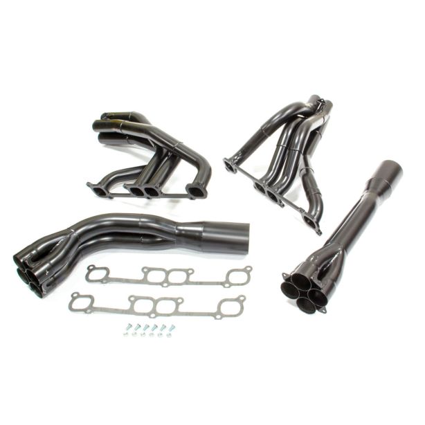SBC Tri-Y DLM Spreadport  BEYEA CUSTOM HEADERS DLMTY-18BT2