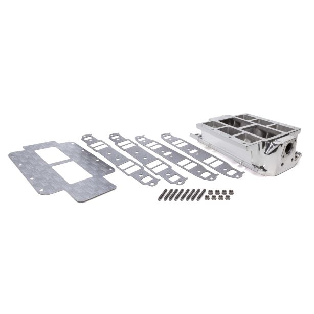 Blower Intake Manifold SBC Std. Port - Polished THE BLOWER SHOP 2530