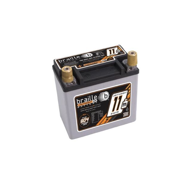 Racing Battery 11.5lbs 904 PCA 5.8x3.3x5.8 BRAILLE AUTO BATTERY B14115