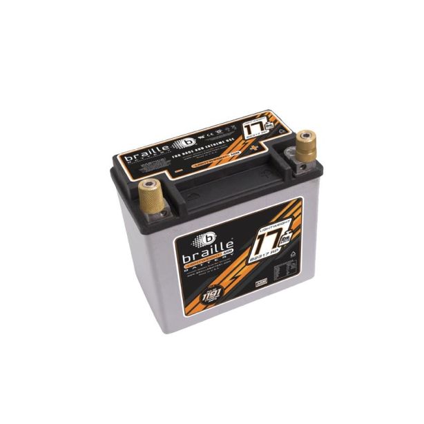 Racing Battery 17lbs 1191 PCA 6.8x4.0x6.1 BRAILLE AUTO BATTERY B2317RP