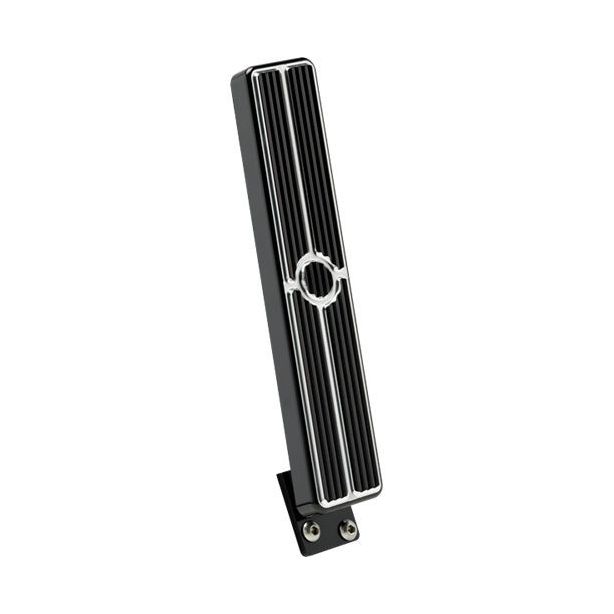 Gas Pedal Floor Mount 55-57 CHevy Black BILLET SPECIALTIES 199255