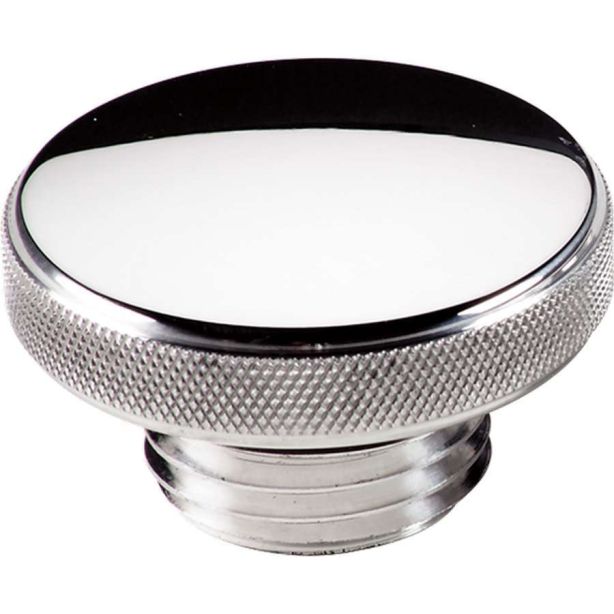 Screw-On Oil Fill Cap Polished BILLET SPECIALTIES 23320