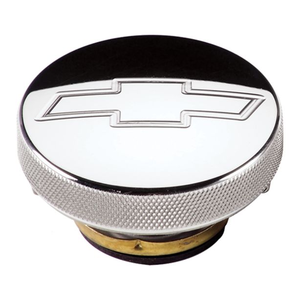 Radiator Cap 7lb Chevy Bowtie Polished BILLET SPECIALTIES 76320