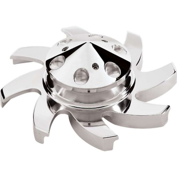 Polished Alternator Fan & Pulley BILLET SPECIALTIES 85220