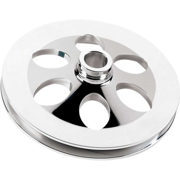 1 Groove Press-On Power Steering Pulley BILLET SPECIALTIES 86420