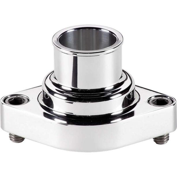 Polished Thermostat Hsng Straight Up BILLET SPECIALTIES 90120