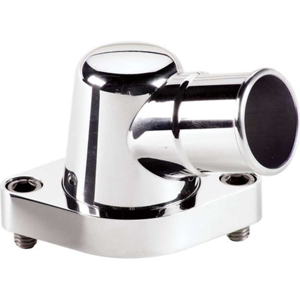 Polished Thermostat Hsng 75 Deg. Swivel BILLET SPECIALTIES 90320