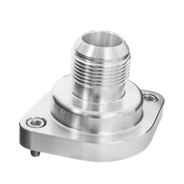 LS Thermostat Housing w/ 16AN Male Nipple Anodizd BILLET SPECIALTIES 90900