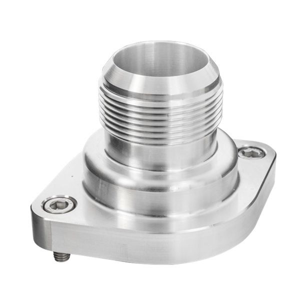 LS Thermostat Housing w/ 20AN Male Nipple Anodizd BILLET SPECIALTIES 90920