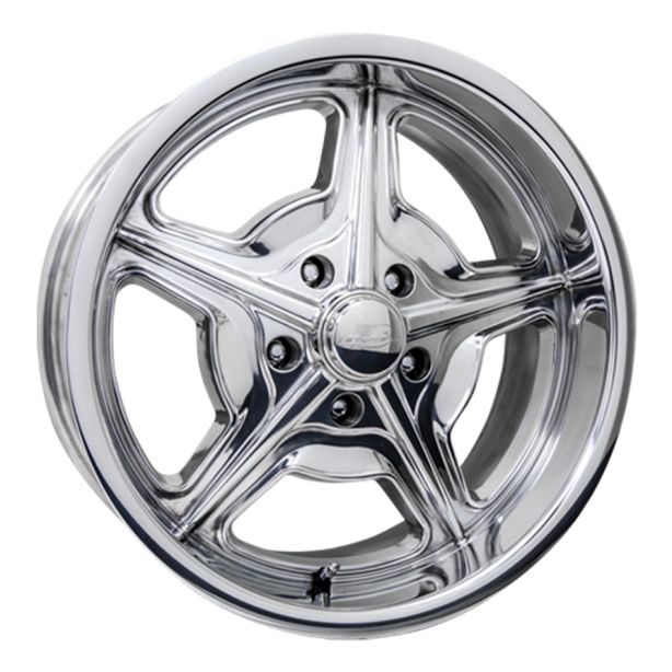 Speedway Wheel 18X9 5 x 4.75BC 4.5 Back Spac BILLET SPECIALTIES AC39006