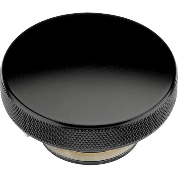 Black Radiator Cap  BILLET SPECIALTIES BLK75120