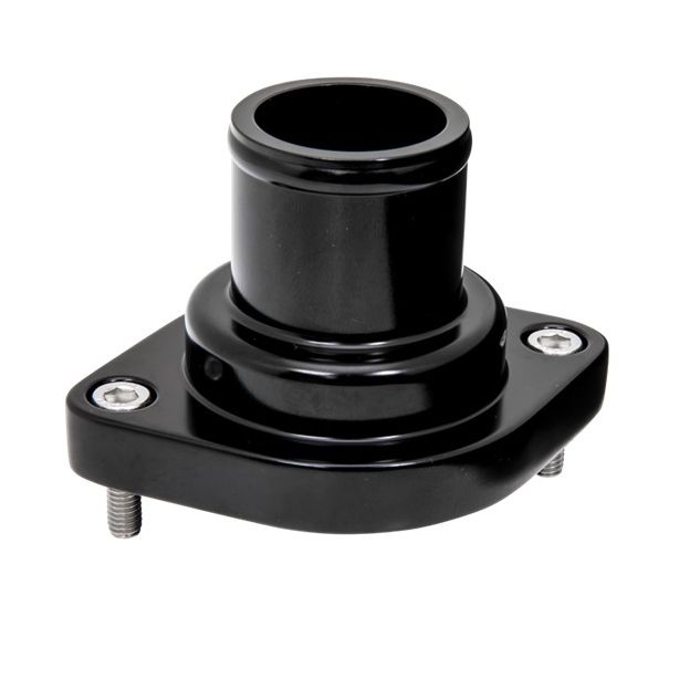 LS Thermostat Housing Straight Black BILLET SPECIALTIES BLK90134