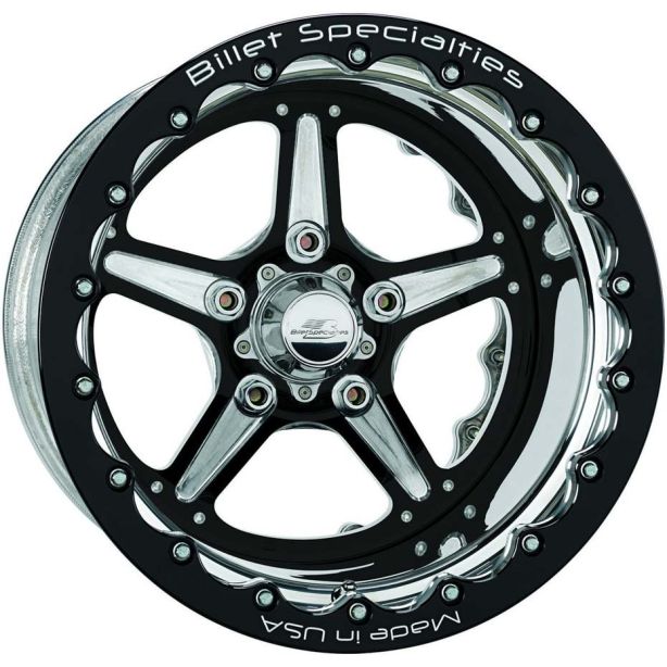 Street Lite Black Wheel 15X10 4.5in BS BILLET SPECIALTIES BRDB35106145N