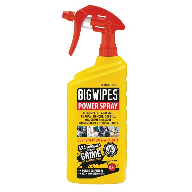 Big Wipes Power Spray Case of 8 Big Wipes 6002 0009