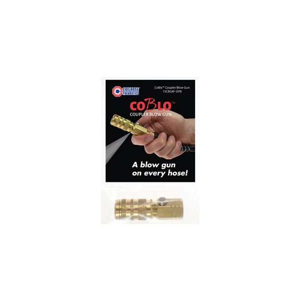 1/4 inch Industrial Style CoBlo™ Coupler Blow Gun COIL HOSE PNEUMATICS 15CBG4F DPB