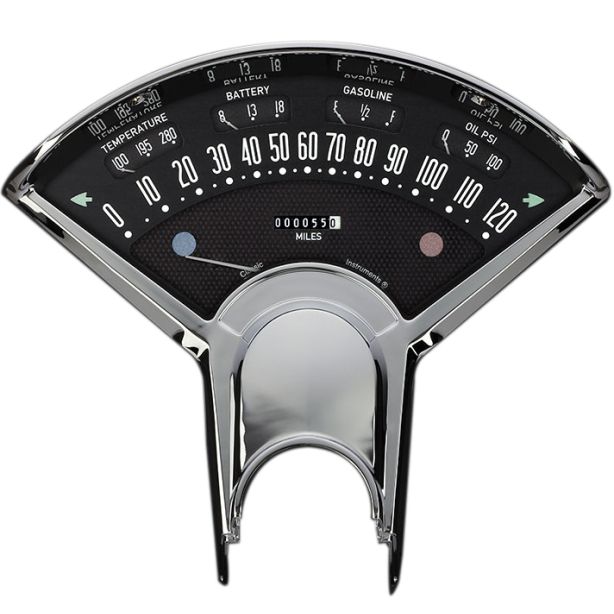 Belera III Instrument Package Black CLASSIC INSTRUMENTS BET00B