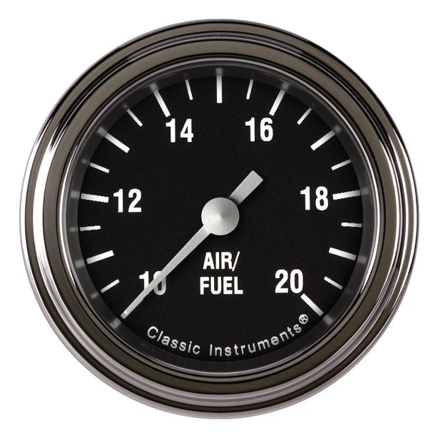 CLASSIC INSTRUMENTS HR194SLF Hot Rod Air/Fuel Ratio 2-1/8 Full Sweep