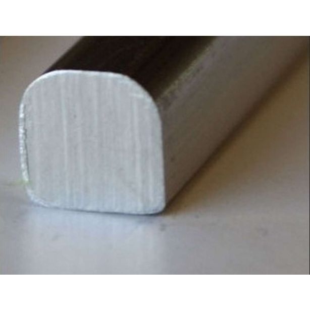 Aluminum Trim Smooth 4 Ft. CLAYTON MACHINE WORKS AES-4