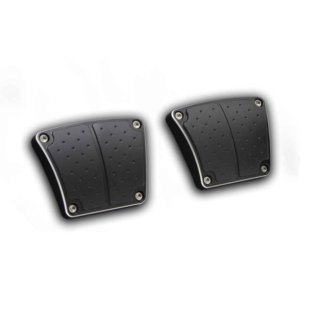Billet Brake/Clutch Peda l Cover Black CLAYTON MACHINE WORKS BPM-206-B
