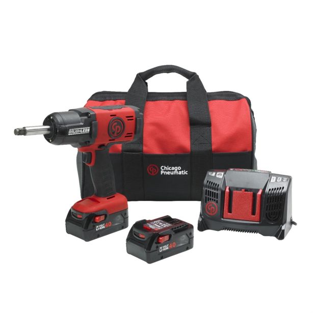 20V 1/2" CRDLESS IMP 2" ANVIL KIT-4AH VERSION Chicago Pneumatic 8941088496