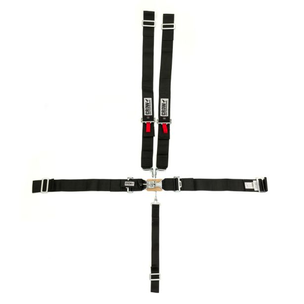 5-Pt Harness Small Latch Blk Wrap Around Pull Dow CROW ENTERPRIZES 11014