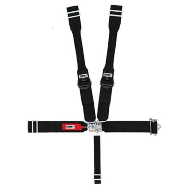 Seat Belts 5 Point With Ratchet Left Side 5-Way CROW ENTERPRIZES 40084PRB