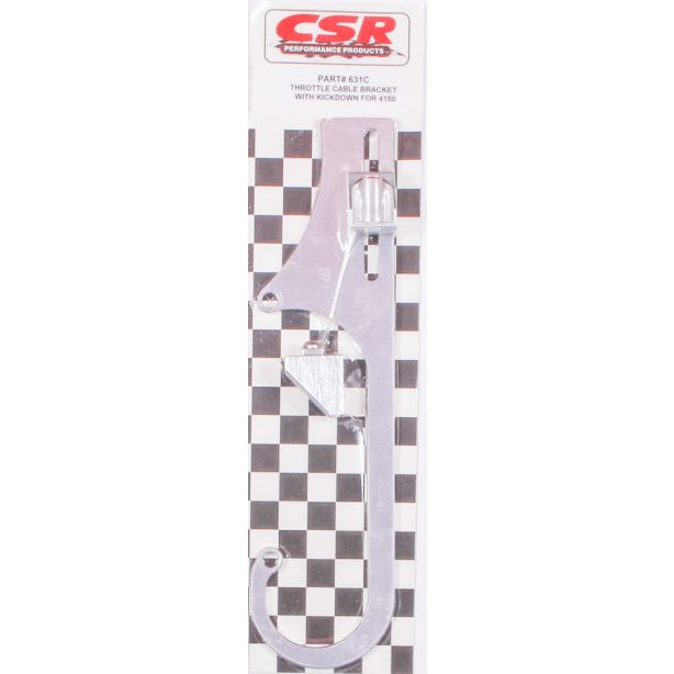 Throttle Cable Bracket w/Kickdown - 4150 CSR PERFORMANCE 631C