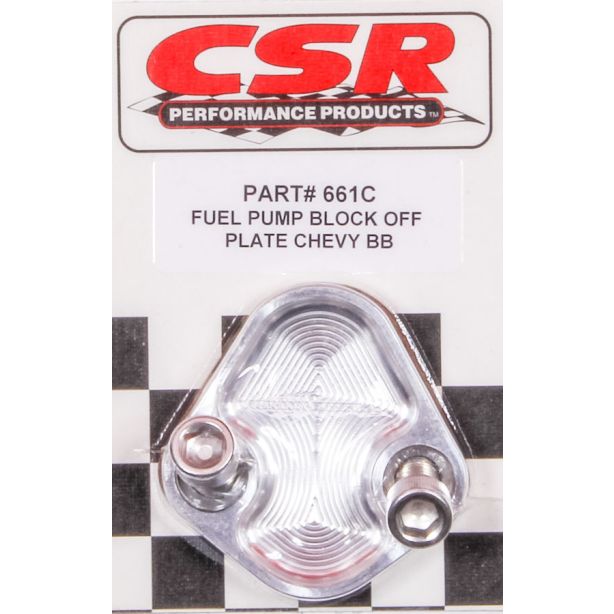 BBC F/P Block-Off Plate - Clear CSR PERFORMANCE 661C