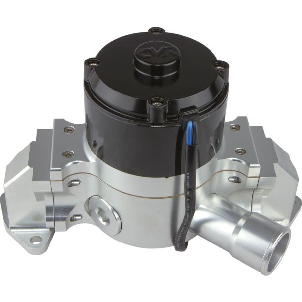 SBF Billet Alum Electric Water Pump Clear CVR PERFORMANCE 8502CL